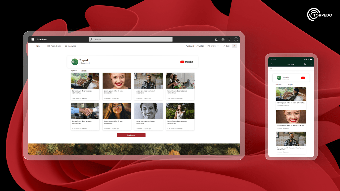 Torpedo Youtube WP for SPO